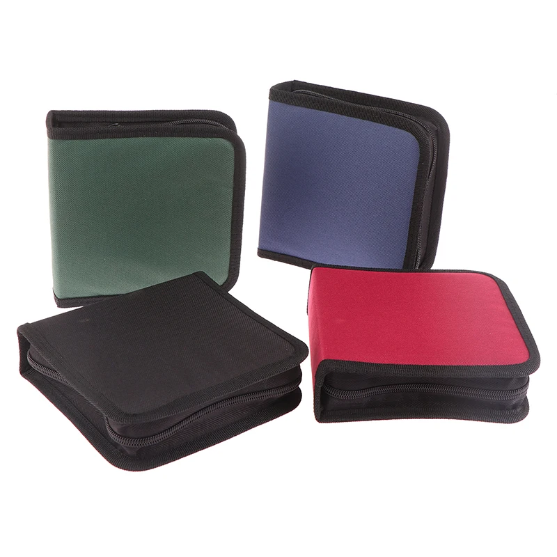 NEW! 1Pc 40Tablets CD DVD Discs Oxford Handbags Storage Case CD/DVD Case CD Case Storage DVD Organizer Case DVD Booklet Holder