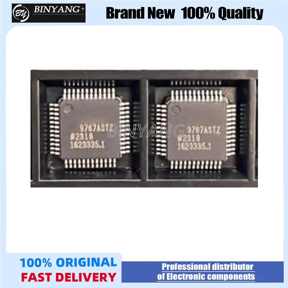 AD9767ASTZ TXDAC9767ASTZ pacote LQFP48 chip conversor analógico