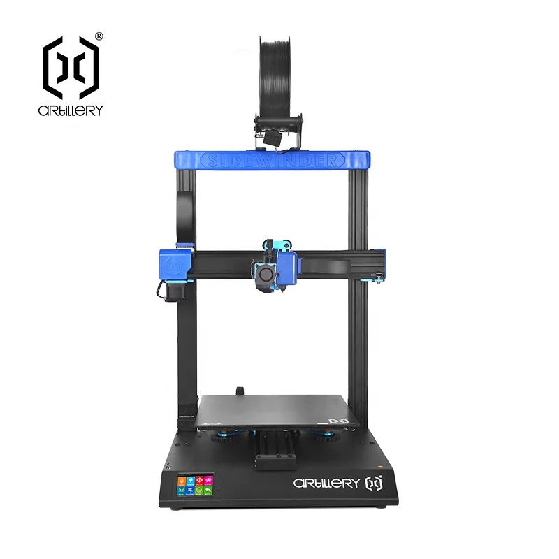 Artillery New Sidewinder X2 Large Print Size 300*300*400mm Dual Z Axis Metal 3D Printer