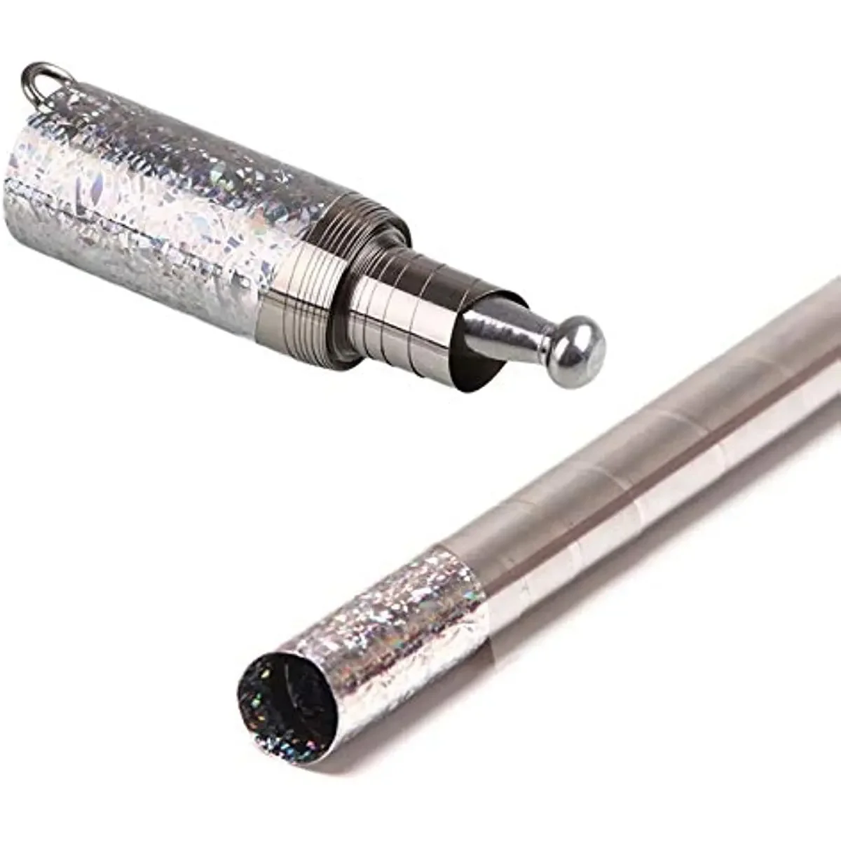 Bastón mágico de Metal de 59 pulgadas/1,5 m, Cudgel, trucos de magia de escenario para accesorios de magos profesionales