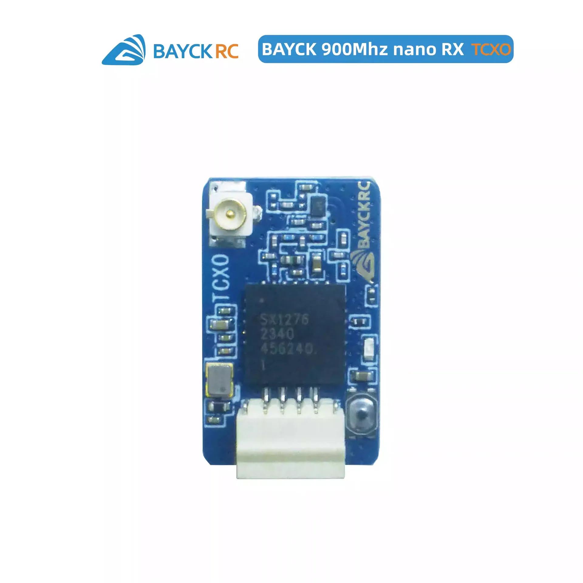 BAYCKRC 900M nano RX (TCXO) receiver, temperature compensated crystal oscillator, crossing machine, fixed wing