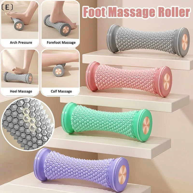 〔E〕Plantar Fasciitis Ball Muscle Relaxation Foot Massage Roller Meridian Stimulator Tool Yoga Massage Ball Muscle Relax Care