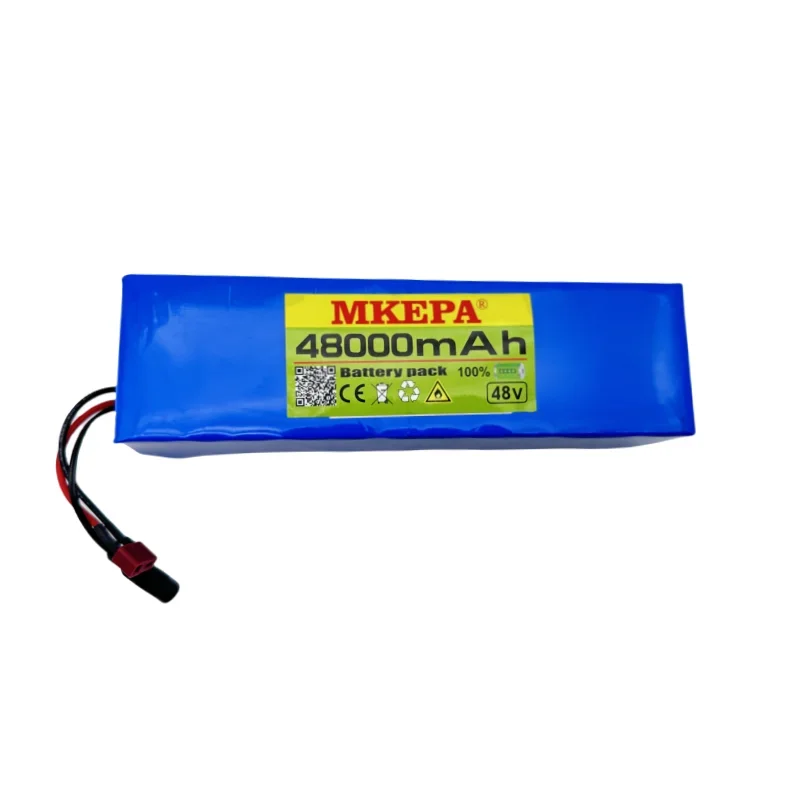 48V Brand New 13S3P 48V 48Ah 18650 Lithium Battery Pack + Built-in BMS 500-1000W Electric Bicycle Battery