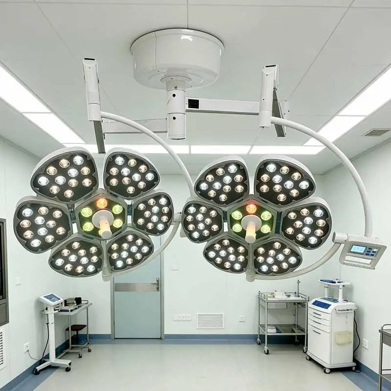 LED Surgical Theatre Lamp Hospital Medical Operating Shadowless Light Pet Oral Veterinary Equipment Ceiling Mounted Mobile