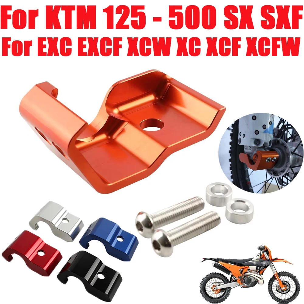 

Accessories Right Front Fork Lug Guard Protection Shoe Cover For KTM EXC EXCF XCW XC XCF XCFW SX SXF 125 150 250 300 350 450 500