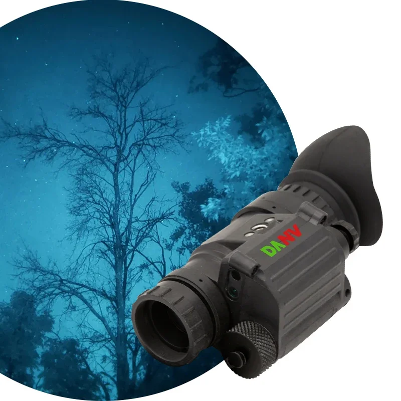 Ready To PLay Green Phosphor FOM1400-1600 Waterproof Simple Operation IP65 PVS14 Night-Vision Monocular