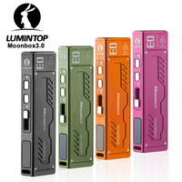 EDC LED Flashlights 1200 Lumens Self Defense Outdoor Camping Lantern RGB UV Light Work Torch USB C Rechargeable Lamp Moonbox 3.0