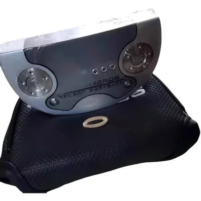 

High Forgiveness Mallet Putter, Curved Profile with Advanced Alignment for Straighter Putts, Right Handed.