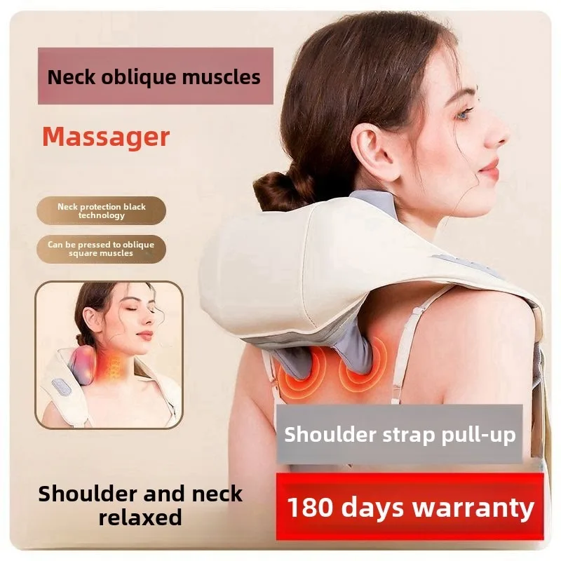 XINDU Neck Waist Shoulder Massager Wireless Leg Back Kneading Massage Shawl Trapezius Neck Cervical Masajeador New Design