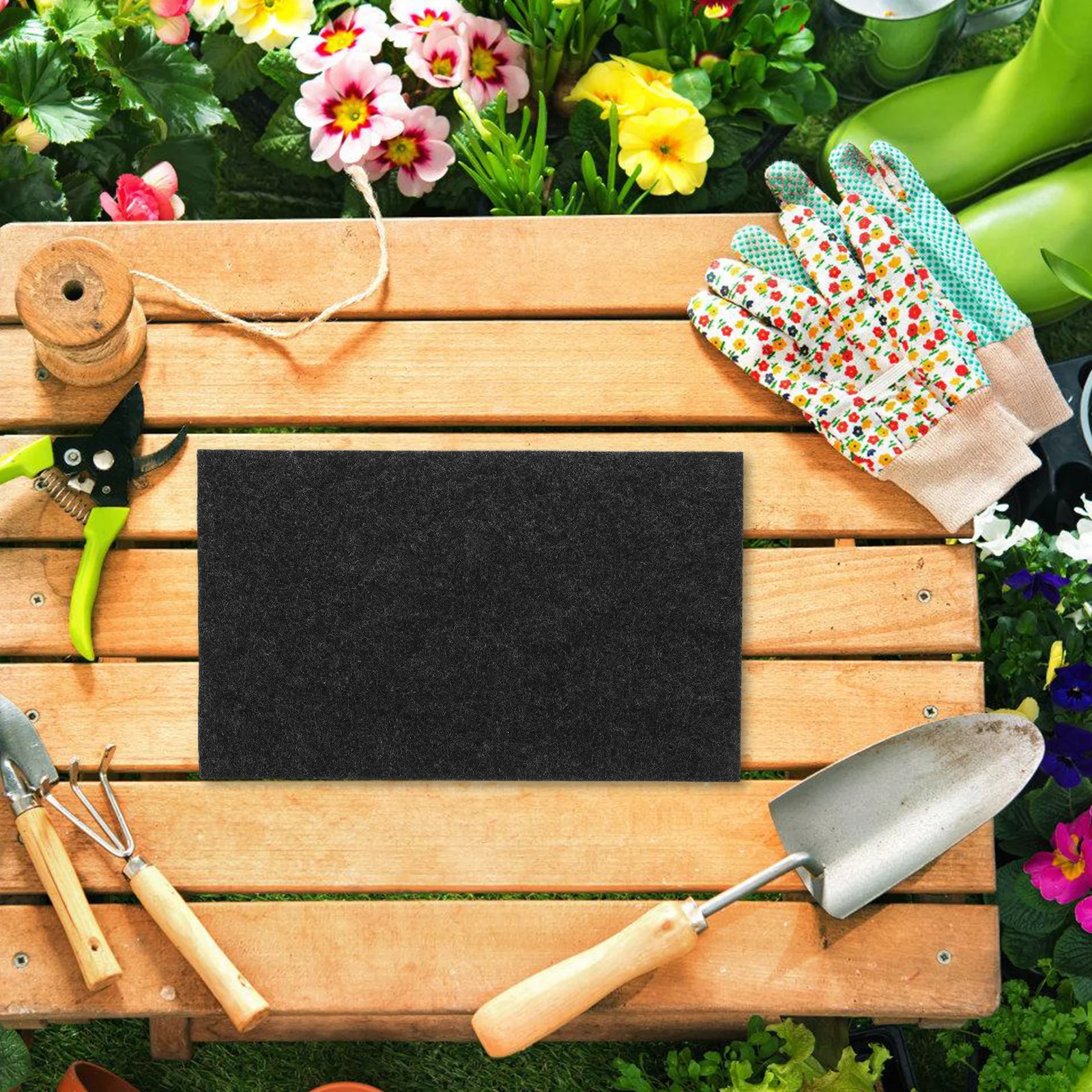 

8 Pcs Automatic Watering Felt Pad Flower Pot Mats Moisture Absorption Capillaries Capillary Irrigation
