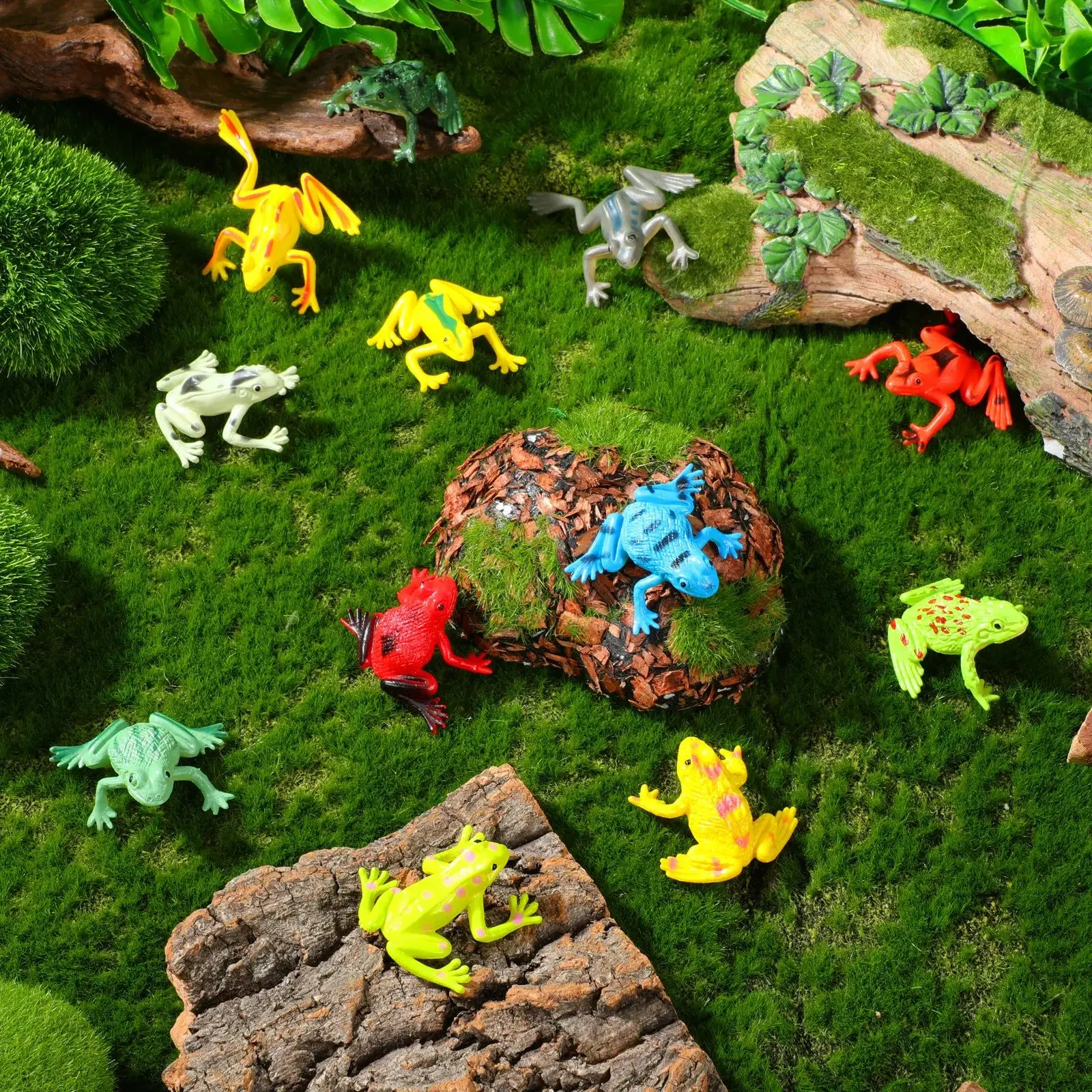 12Pcs Realistic Frogs Statue K - đánh giá và giá Hobby Is Science