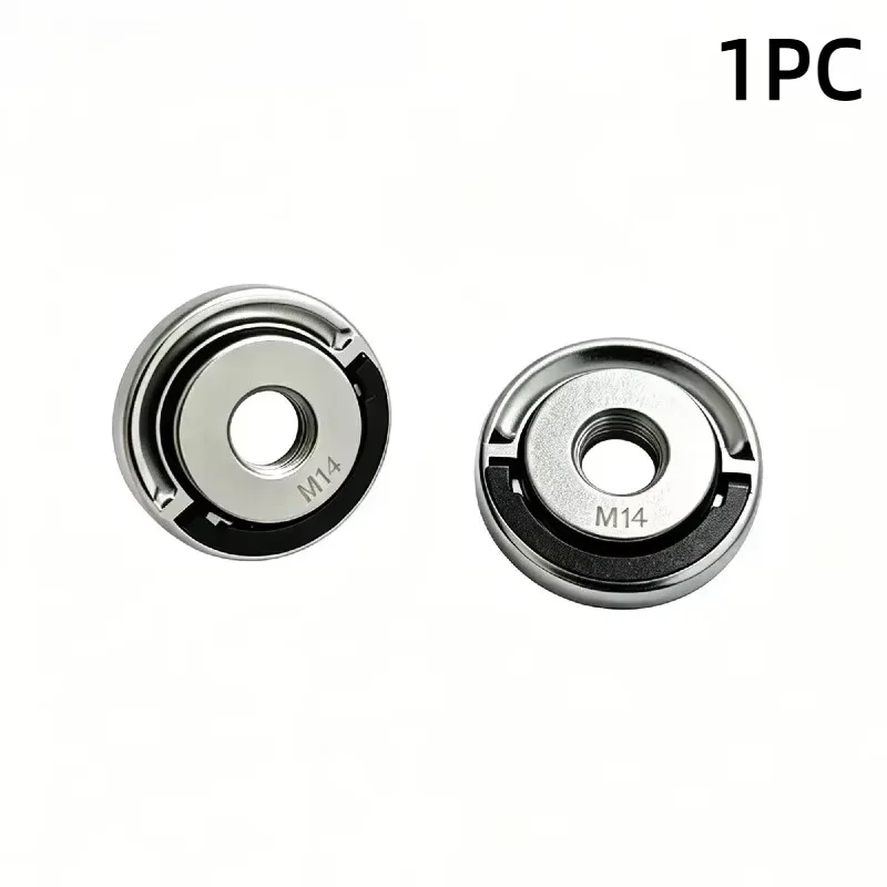 1PC M14 Angle Grinder Quick Release Self-Locking Grinder Pressing Plate Flange Nut Power Chuck
