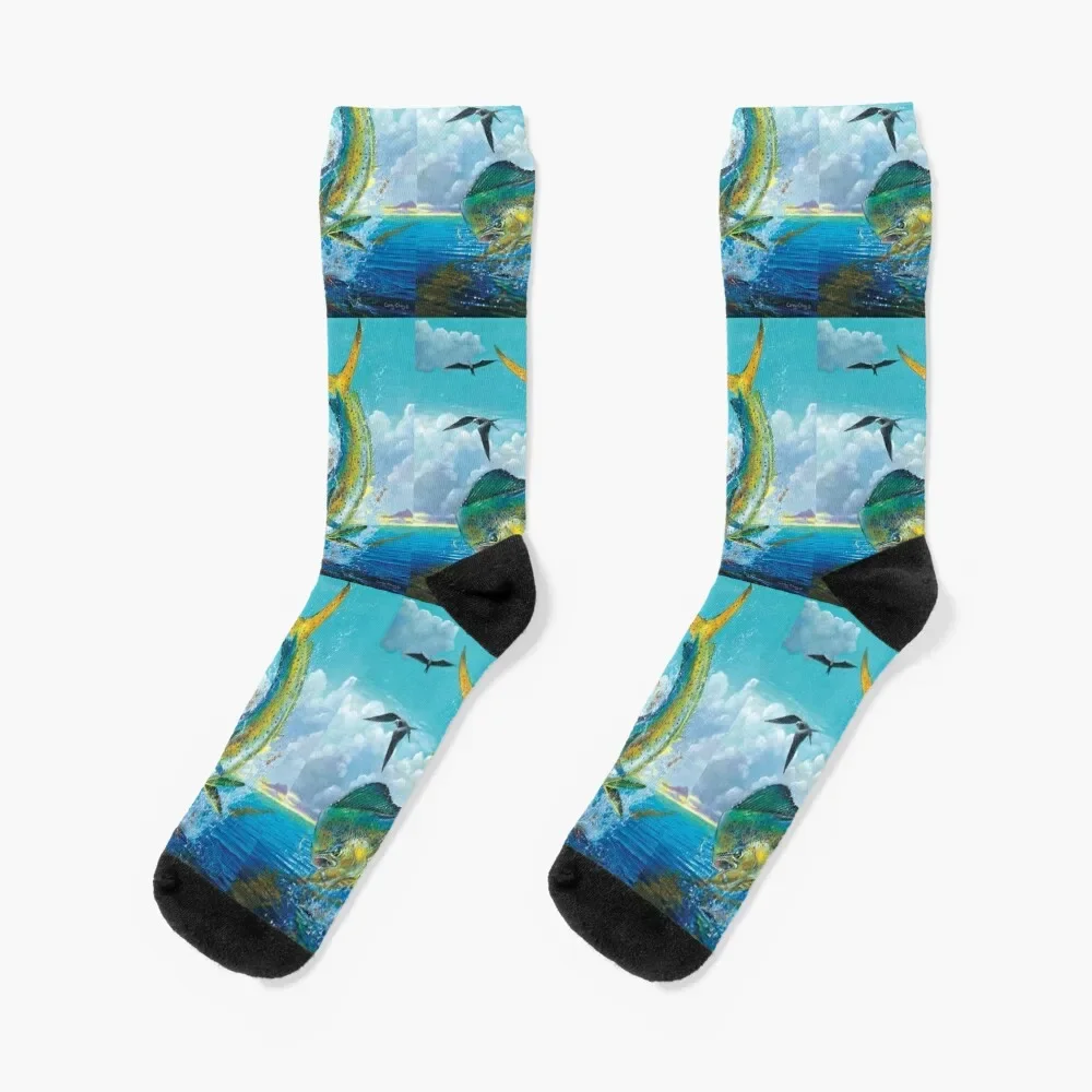 Slammer Mahi Socks custom funny sock Socks For Men Women's