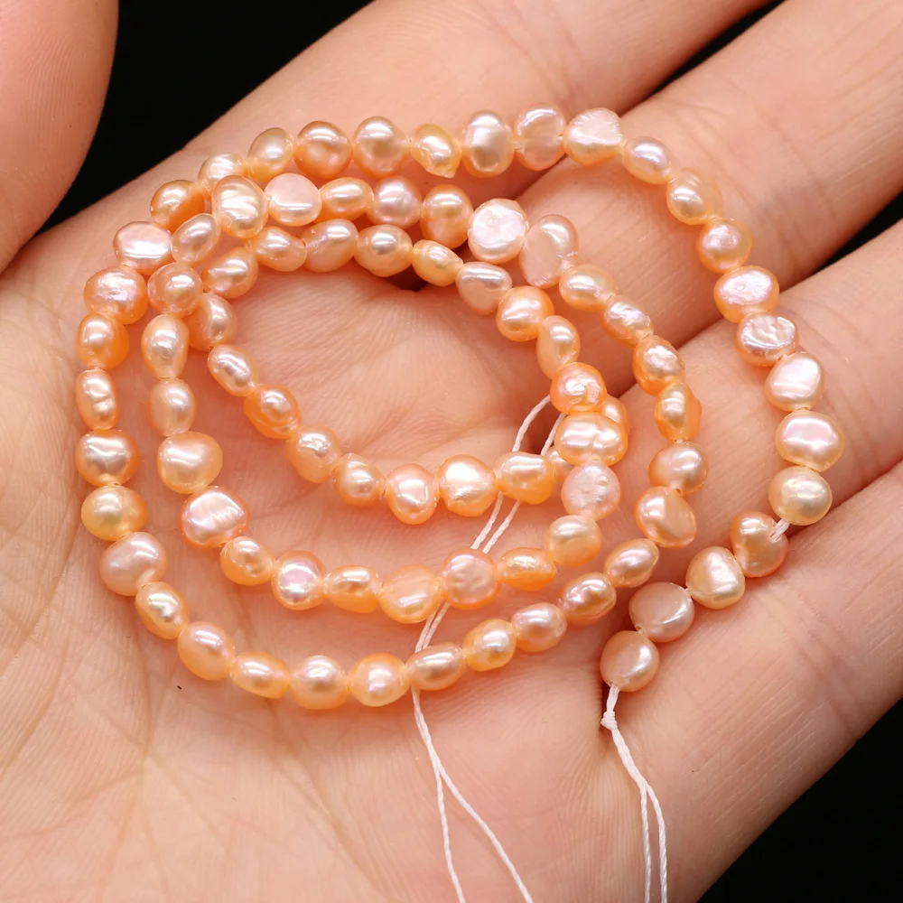 Natural Freshwater Baroque Pearl High Punch Loose Beads for Jewelry Making DIY Necklace Bracelet Accessories 36cm 14\