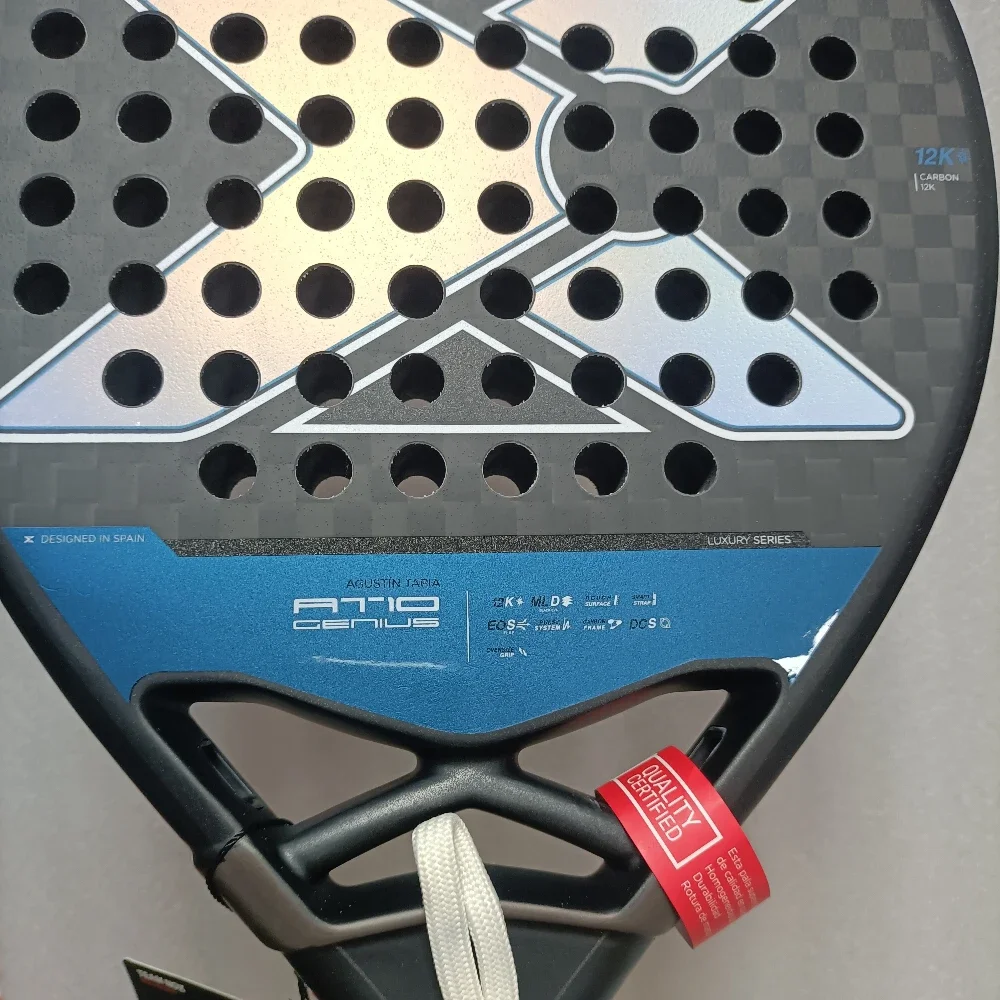 Raqueta de Pádel Profesional, Fibra de Carbono Compuesta, Forma de Diamante, Espuma Laminada EVA, Fengdong 3D SPIN, Raqueta Deportiva