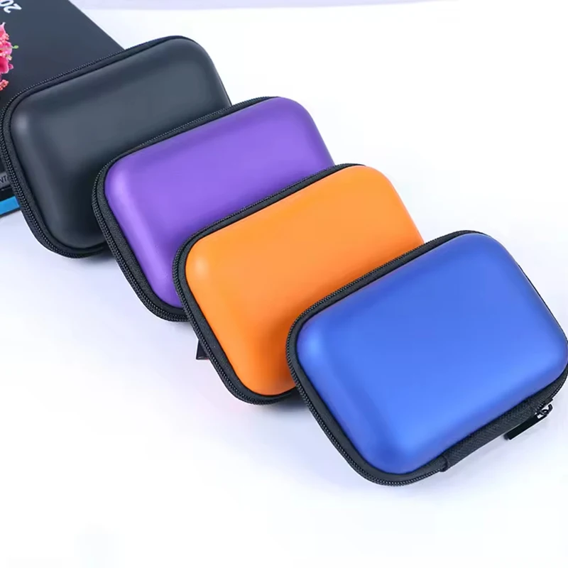 Portable Hard PU Bag For SanDisk PSSD E30/E60/E61 250GB/500GB/1TB/2TB V2 Extreme SSD SDSSD Carrying Case Data Cable Organizer