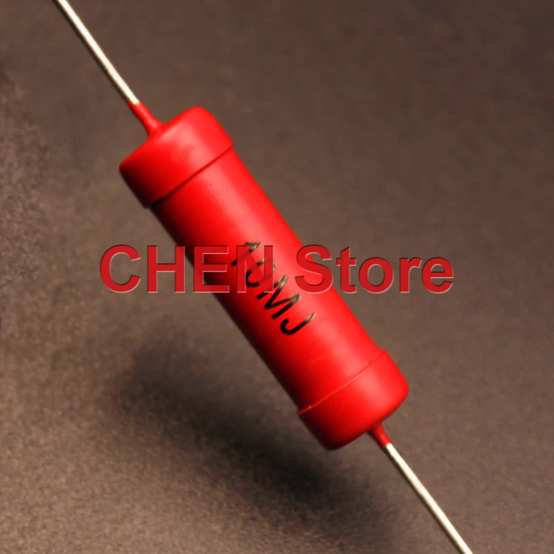 

2PCS/10PCS NEW RI80-3W 2M 5M 20M 100M 500M 1G 100G 470K 30M Red Robe Glass Glaze High Voltage Resistor Non Inductive