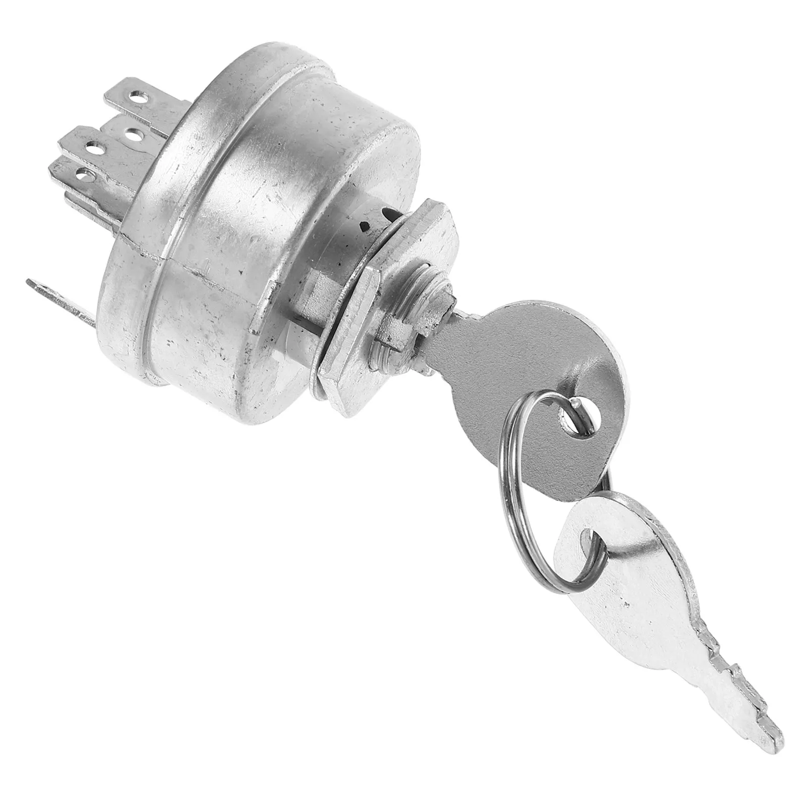 Heavy Duty Lawn Mower Ignition Switch Replacement for Am38227 Secure Fit Versatile Starter Switch Easy Installation Lawn Care
