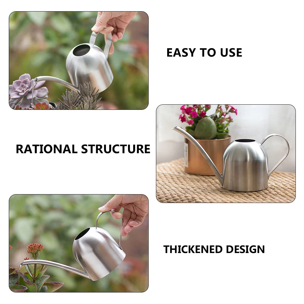 

1pc Long Spout Watering Can Thickened Durable Garden Watering Pot For Outdoor Home Flower Planting Tool Gardening Supply