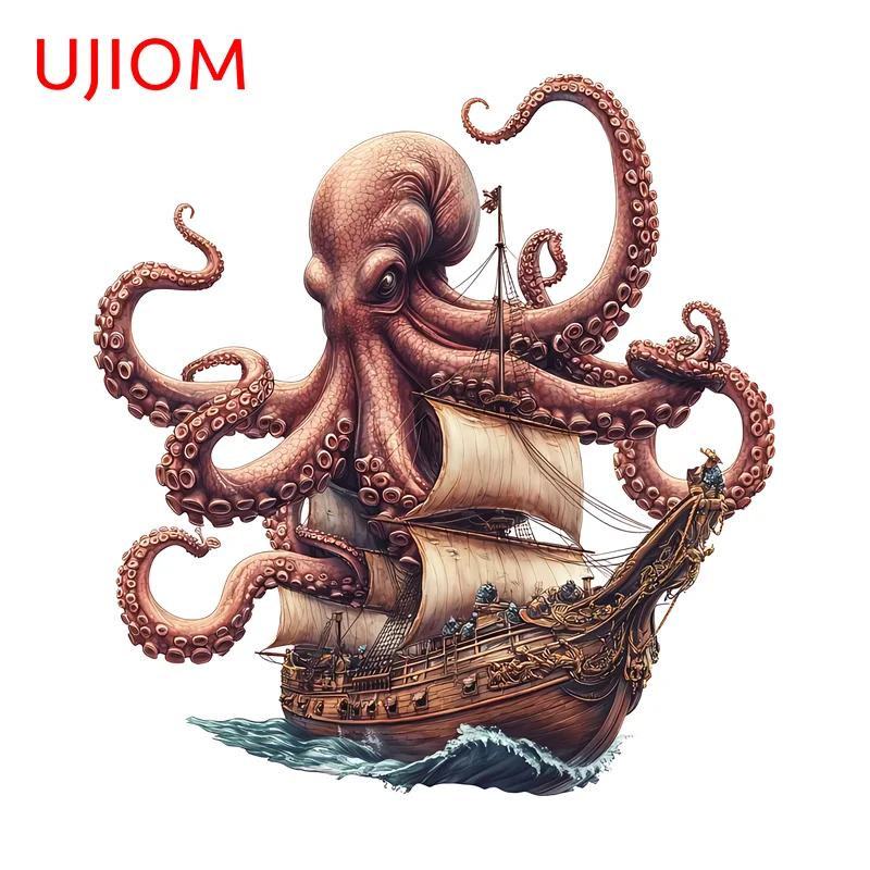 Baby Nursery Diy - UJIOM Cool Octopus With Ship Wall