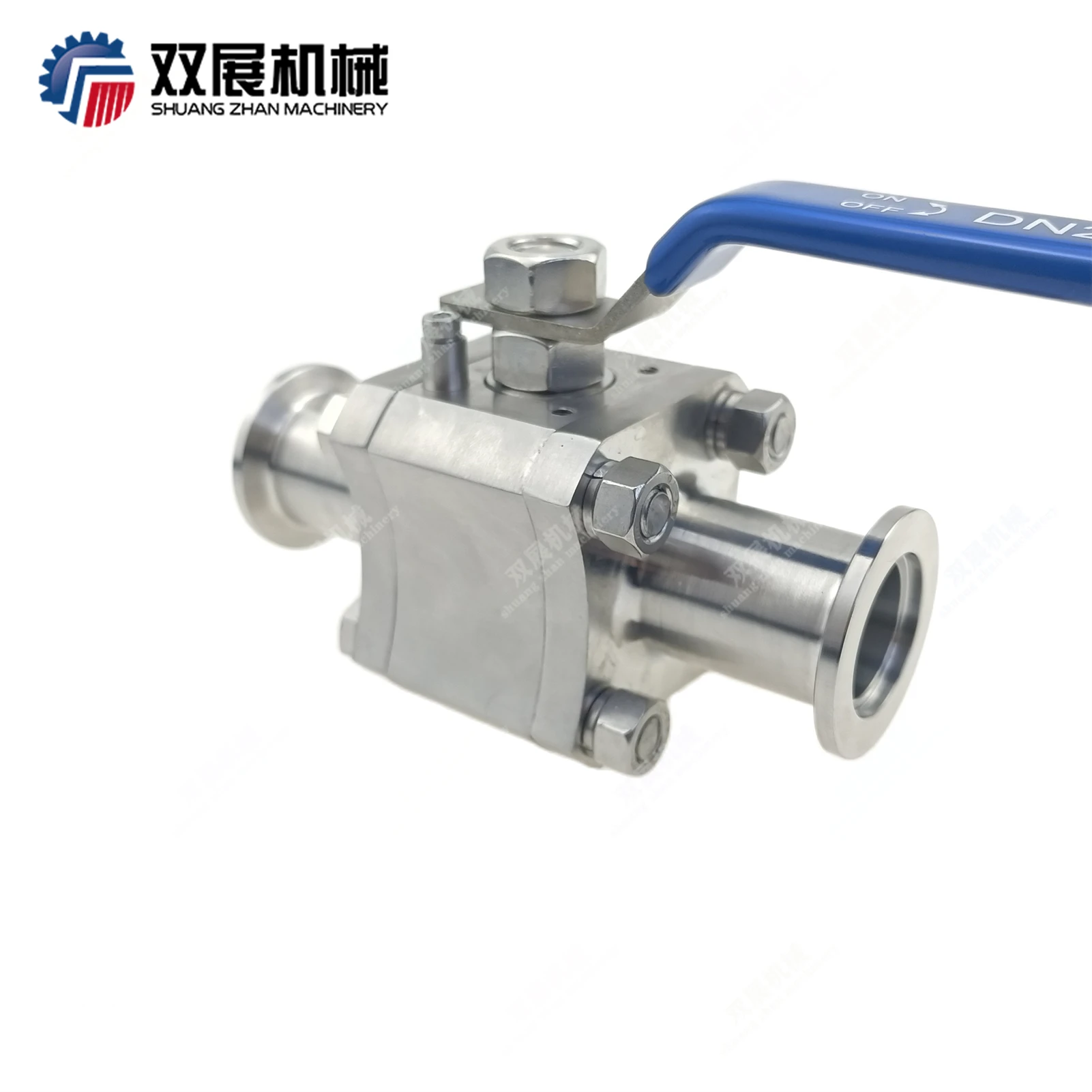 Stainless Steel 304 Manual 2-Way High Vacuum Ball Valve KF25 or KF40