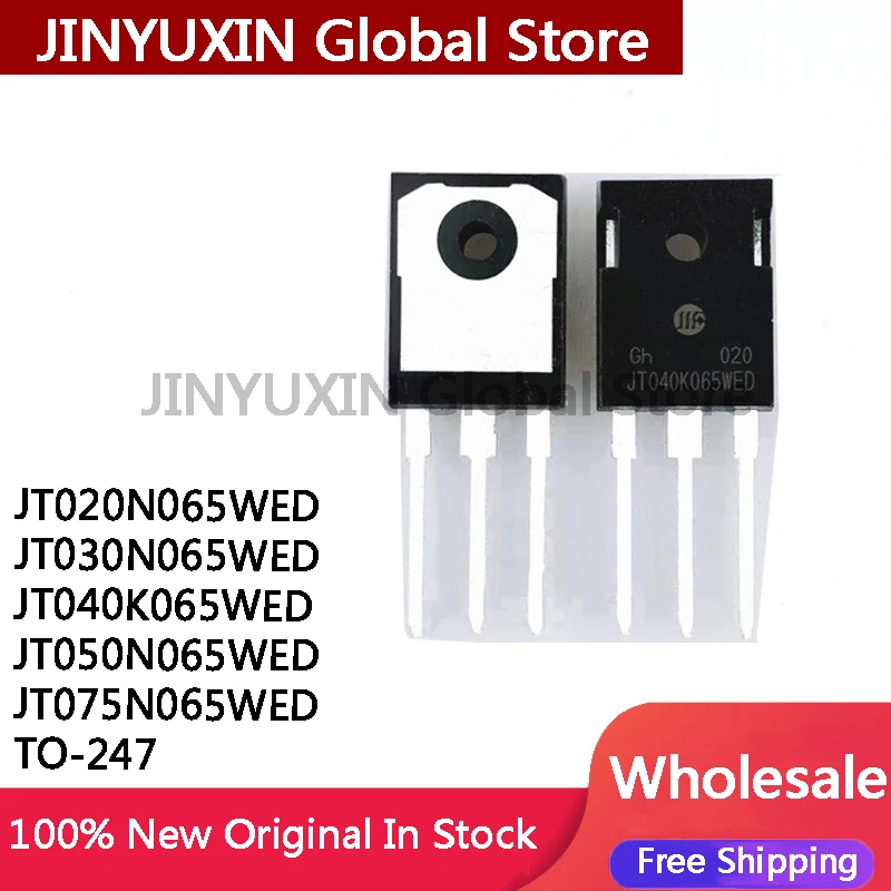 5PCS JT020N065WED JT030N065WED JT040K065WED JT050N065WED JT075N065WED TO-247 650V IGBT Field Effect Tube TRANSISTOR NEW STOCK