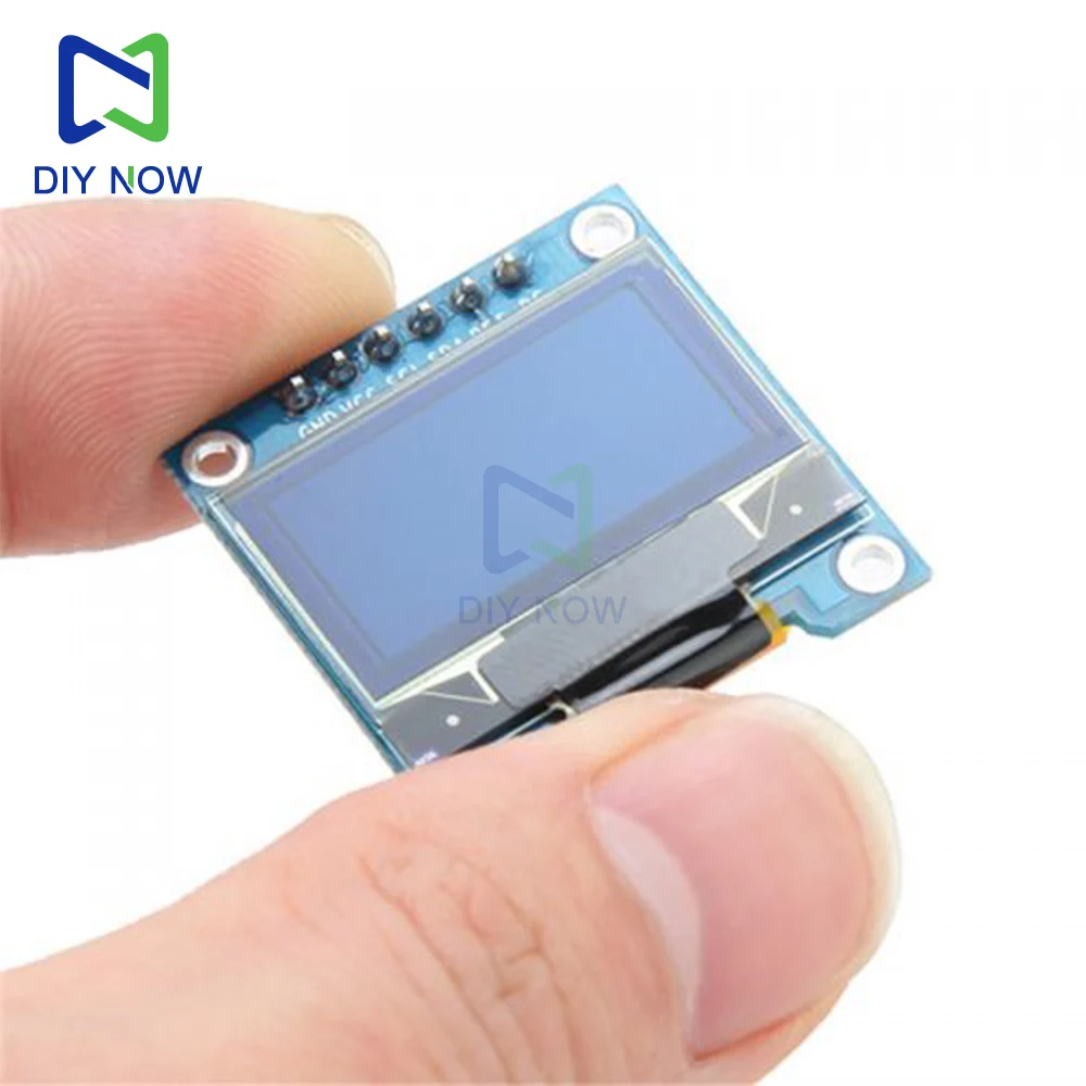 Mini 0,96 inch monochrome Oled-displaymodule 6-pins 3,3 V resolutie 128x64 besturingschip SSD1306 Spi/Iic