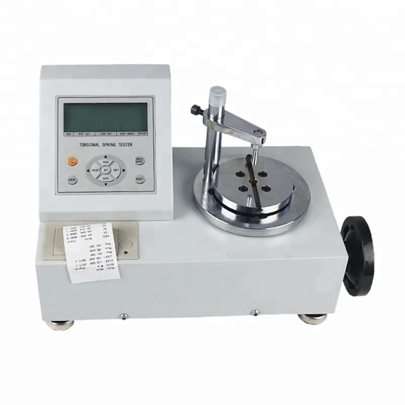 

High precision automatic spring torque tester digital flat coil spring torsion testing machine