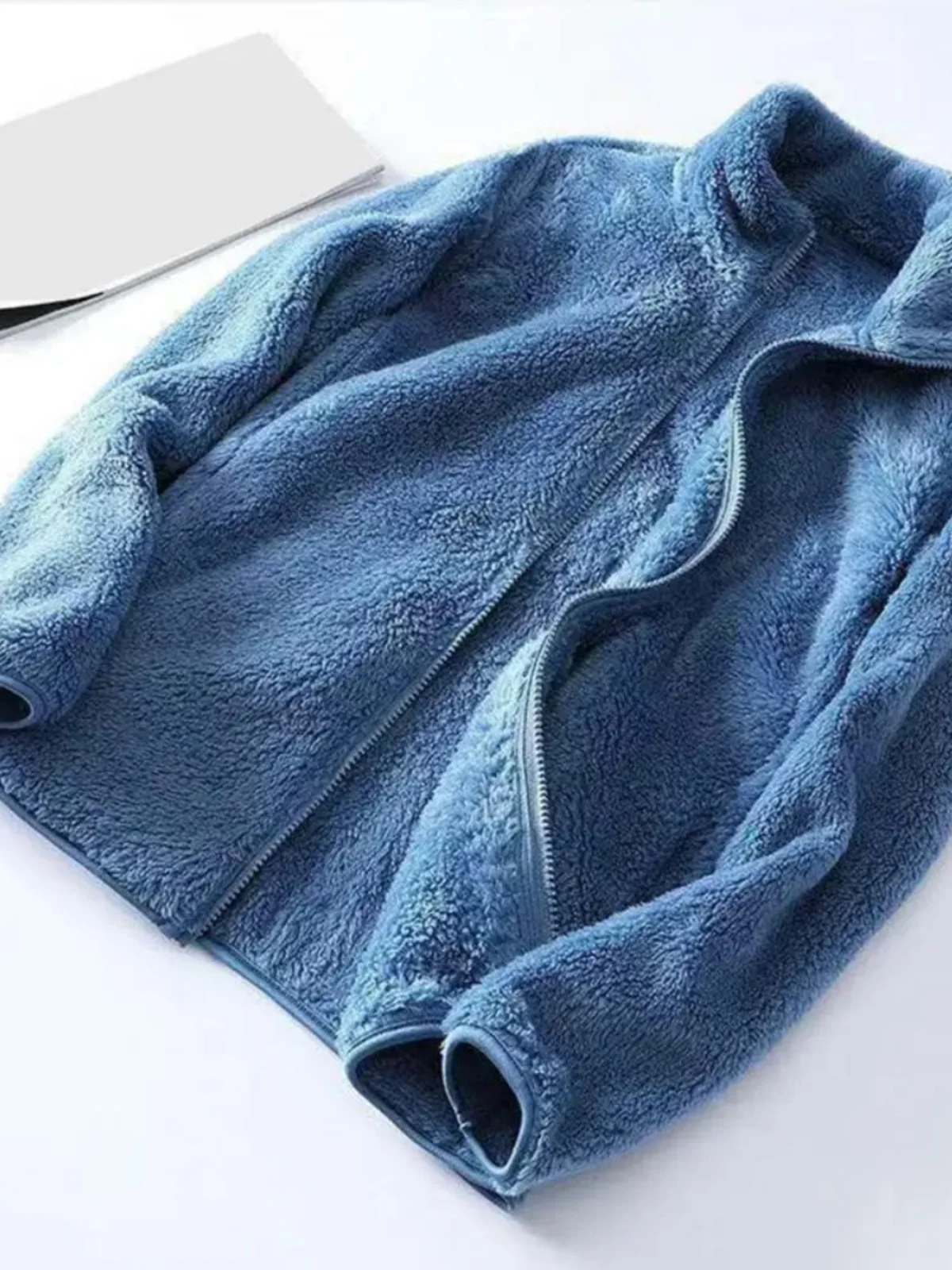 

Двусторонняя толстовка с капюшоном, кардиган Jaet, мужская длинная свековая свободная посадка с воротником-стойкой, простая осенне-зимняя верхняя одежда