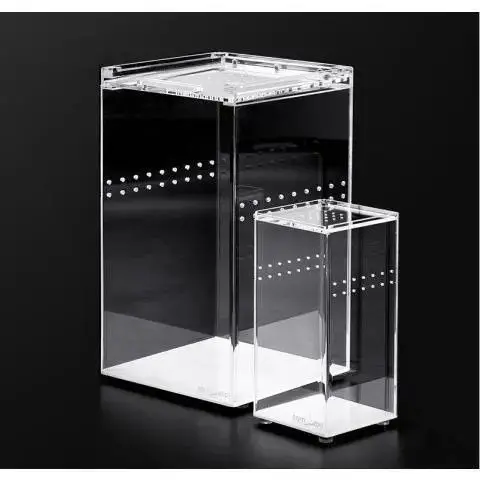 Crawler pet box acrylic beetle pet turtle fish landscape climbing pet salamander breeding box integrated