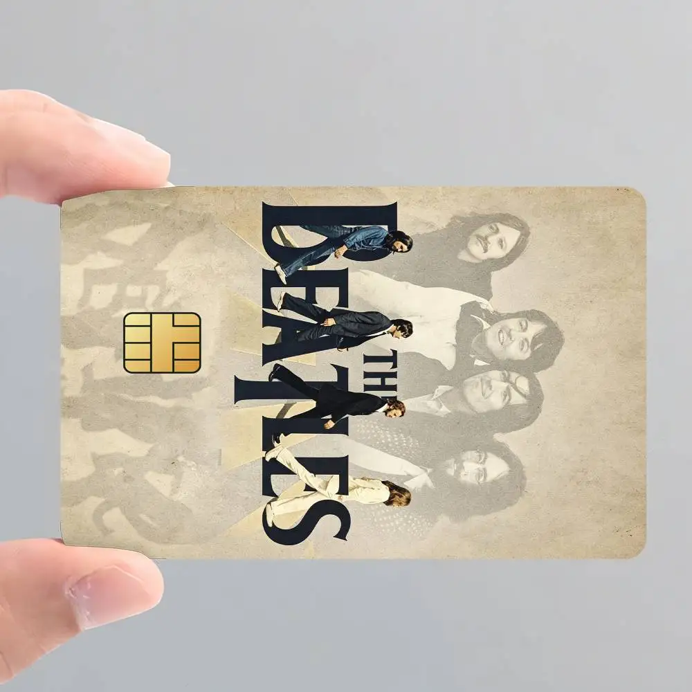 Band The B-BeAtleS-S Card Stickers for Bank Access Protective Waterproof Film Cover Sticker Surprise Gift
