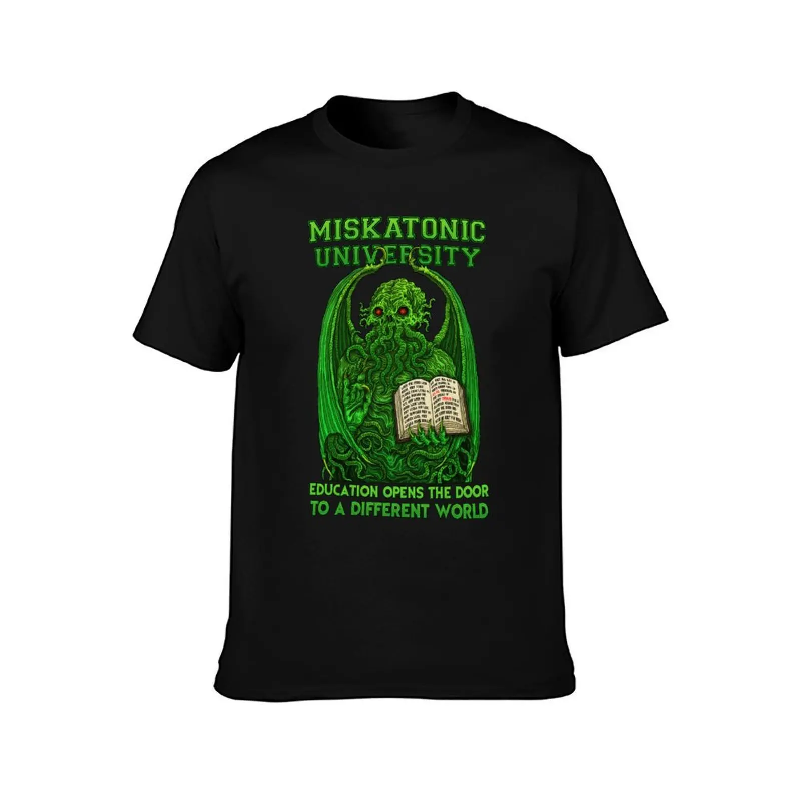 Miskatonic Cthulhu - Azhmodai 2020 T-Shirt Casual Minimalist Short Sleeve Top T-Shirt