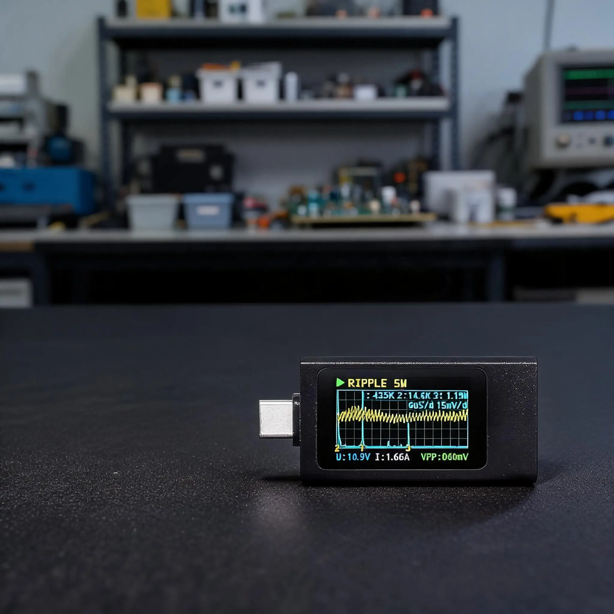 Power Meter Tester With PD3.0  FOR QC3 .0 Fast Charging Protocol Detection Equipped With An IPS Screen