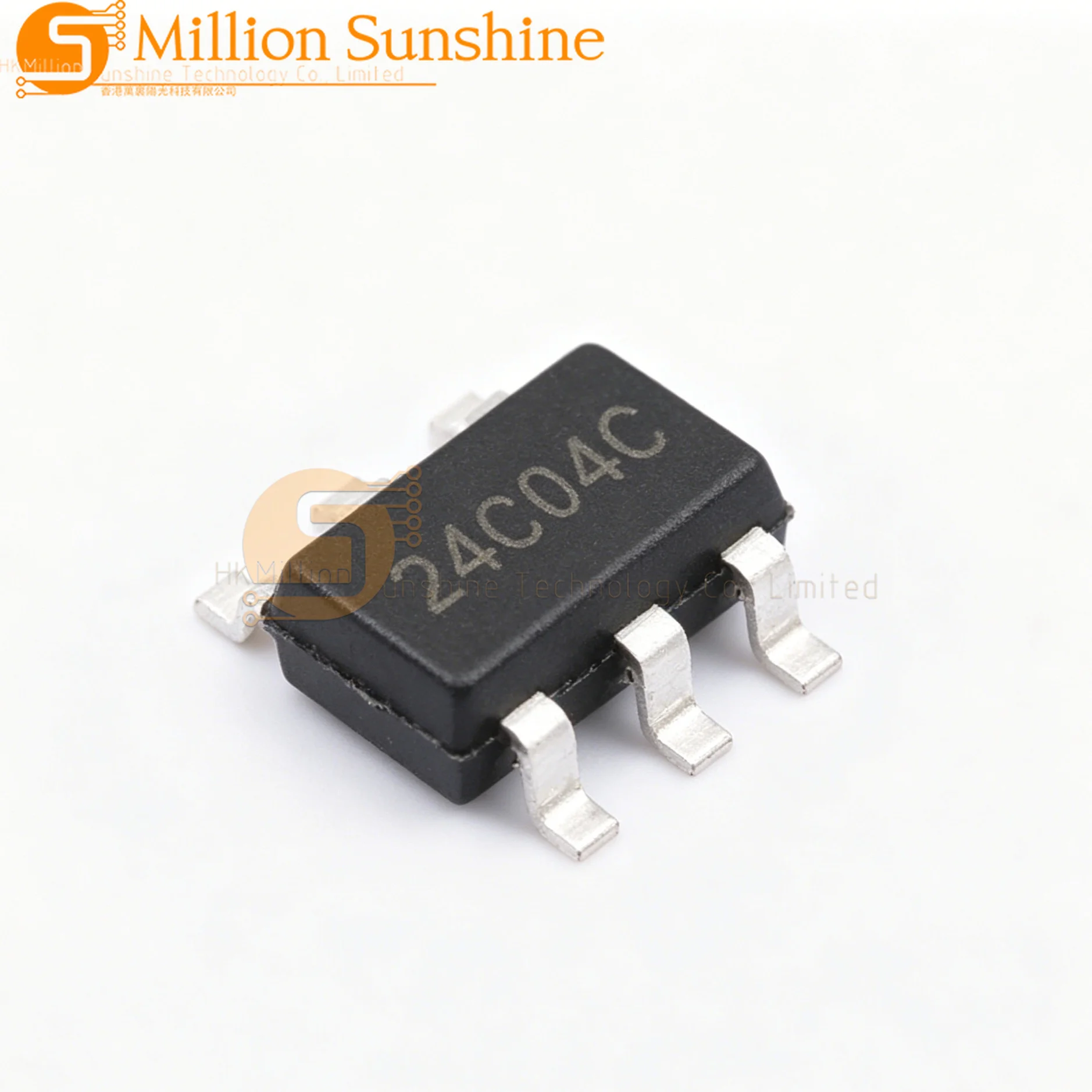 20pcs AT24C04C-STUM-T-TUDI CAT24AA04TDI-GT3-TUDI AT24C04D-STUM-T-TUDI SOT-23-5 I2C 4Kbit 1MHz EEPROM Memory Chip New Original