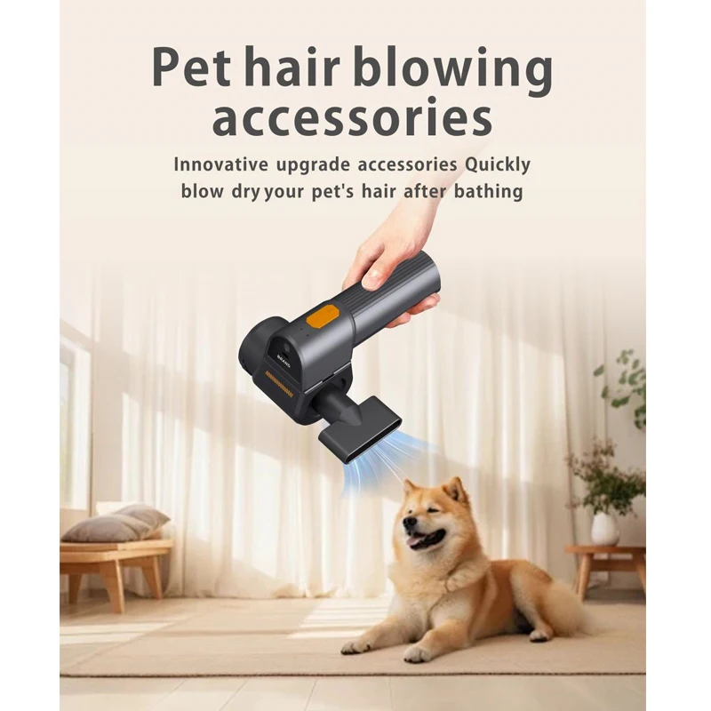 15500PA Car Vacuum Cleaner Mini Cleaning Machine Brushless Motor Strong Suction Handheld for Car Portable Wireless Cleaner