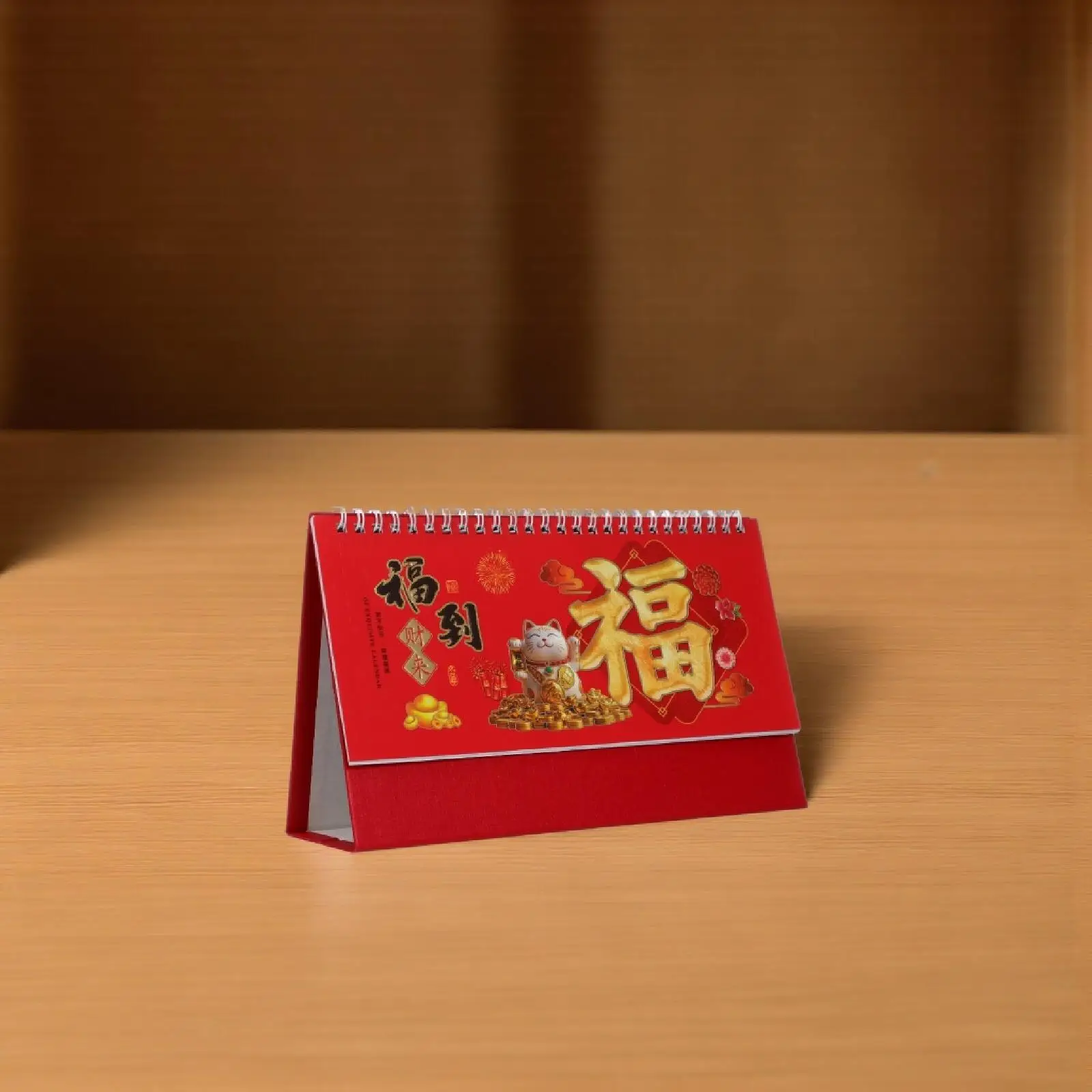 

Desktop 2026 Vintage Horse Year Chinese New Year Calendar Retro Lunar Zodiac Desk Calendar For Home Office Decor Printing