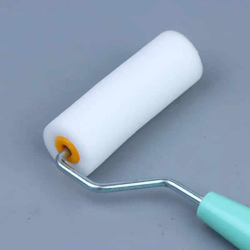 Langlebige Schaumstoff-Farbrollerhüllen, Mini-weiße Schwammroller für Kunstmalerei, Dekoration, Reinigung, DIY-Werkzeuge – Detail 23