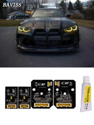 BAVISS for BMW M3 M4 CSL 4 series DRL RGBW multicolor LED boards G80 G22 G82 G23 G26 daytime running lights Lemon Yellow Red