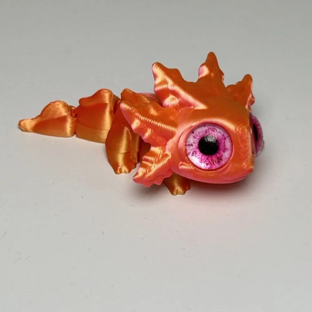 Multi-articulação design impressão 3d figuras newt peças móveis simulação olhos simulação olhos figuras 3d impresso desenhos animados