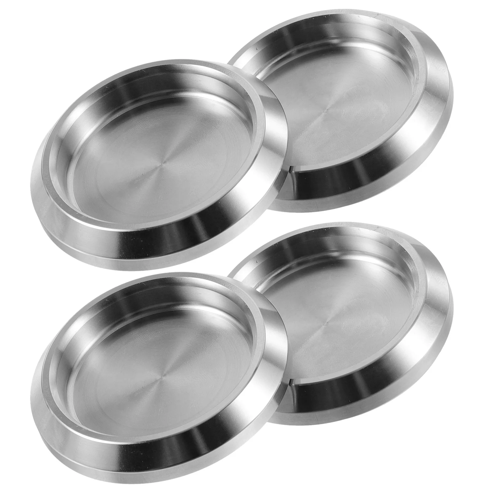 2Pcs Shower Door Handles Stainless Steel Circular Pull Knobs Sliding Glass Door Hardware Replacement Round Handle Pull