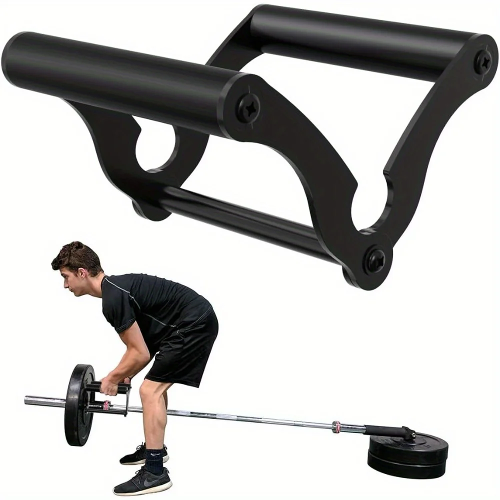 Agarradera Sólida Multigrip en V para Barra Landmine, con Goma Antideslizante, para Remo con Barra y Entrenamiento de Fuerza