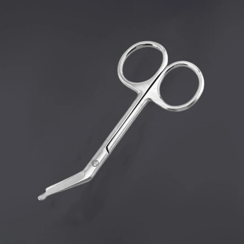 مقص ضمادة من الفولاذ المقاوم للصدأ 11/14 سم - مقص الجص الجراحي للاستخدام الطبي/المنزلي #5