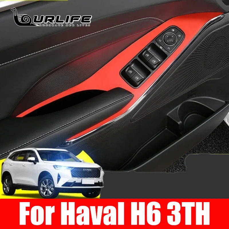 

Carbon Fiber Film Car Sticker Motorcycle Decals Car Styling Interior Cover Accessorie For Haval H6 3TH GT 2021 2022 2023 LHD