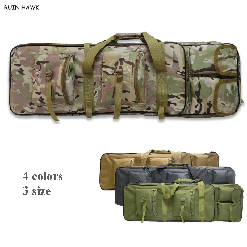 81cm/94cm/115cm heavy-duty Oxford outdoor sports bag hunting rifle bag air gun color bullet rifle holster