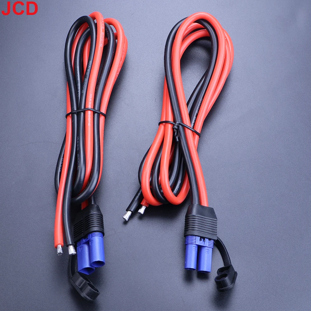 1pcs EC5 Connector Waterproof Cap Male/Female Plug With 15/30/50cm Extension Power Cord Car Model Airplane Emergency Start Cable