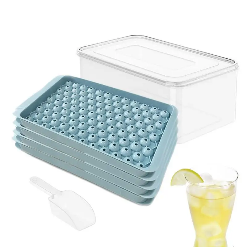 

Ice Trays For Freezer Coffee Juice Tools 4 Tier Candy Making Supplies With Container Coffee Juice Tools 104 Holes For Whiskey