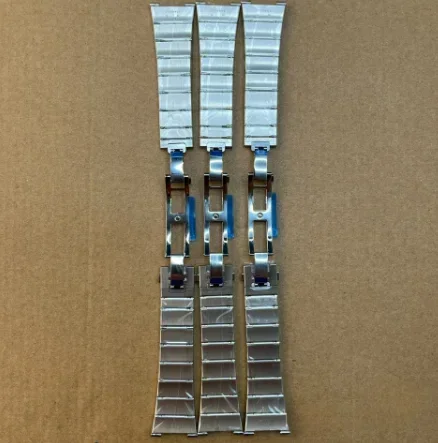 24mm Stainless Steel Watch Band for 131.11 Series Watch with Folding Clasp
