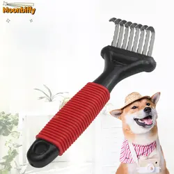 Pet Open Knot Comb Small Dog Cat Brush Grooming Tool Hair Kitten Fur Shedding Trimmer Remove Hair Brushes Cutter Puppy Products