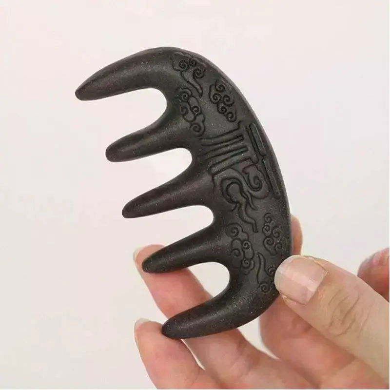 Traditional Chinese Meridian Head Massage Comb Natural Herbal Hair Comb Massage Tool For Hair Growth And Scalp Health 1Pcs