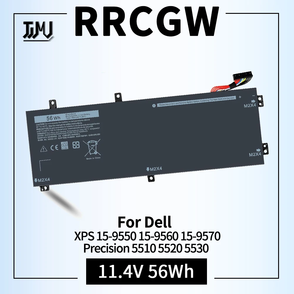 

RRCGW Laptop Battery for Dell XPS 15-9550 15-9560 15-9570 Precision 5510 5520 5530 Mobile WorkStations Series P56F P56F001 H5H20